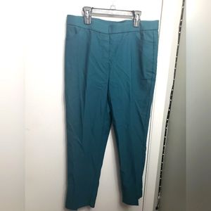 Alfred Dunner teal petite size 8 pants